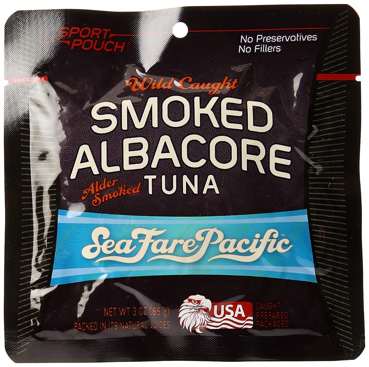 Sea Fare Pacific, Wild Caught Smoked Albacore Tuna - 854533003041