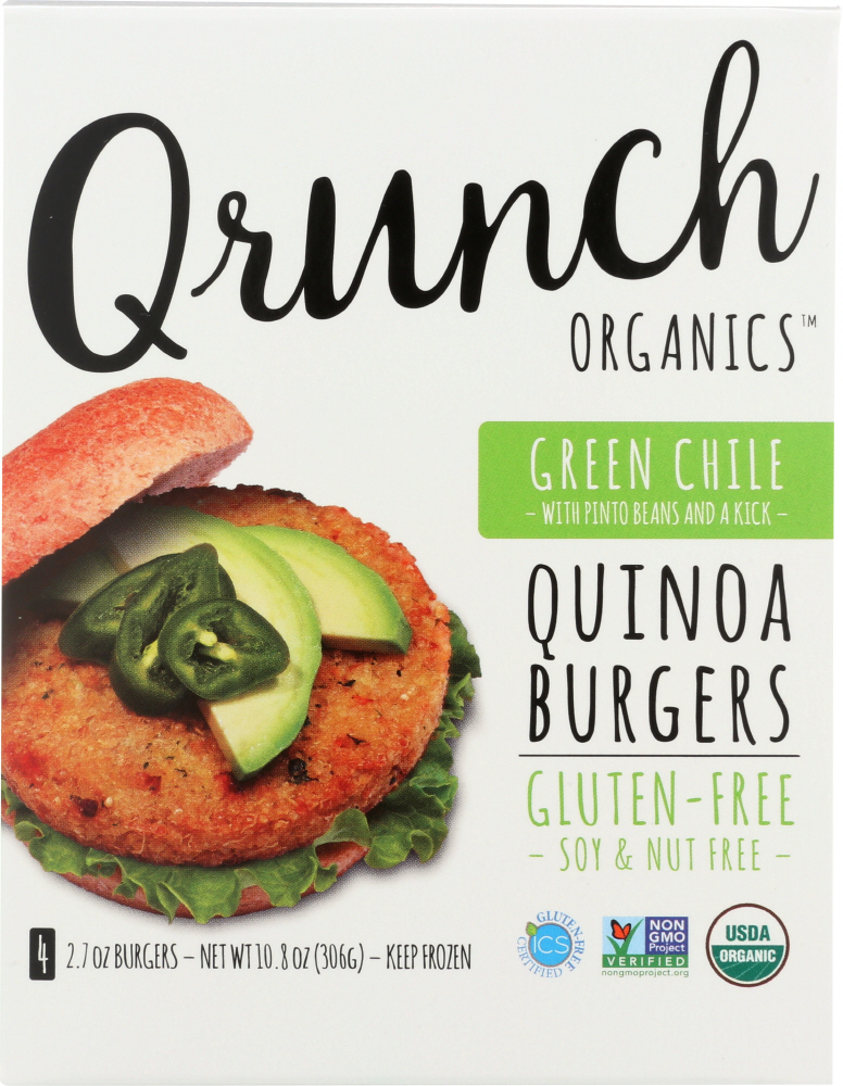 Quinoa Burgers, Green Chile - 854742003061