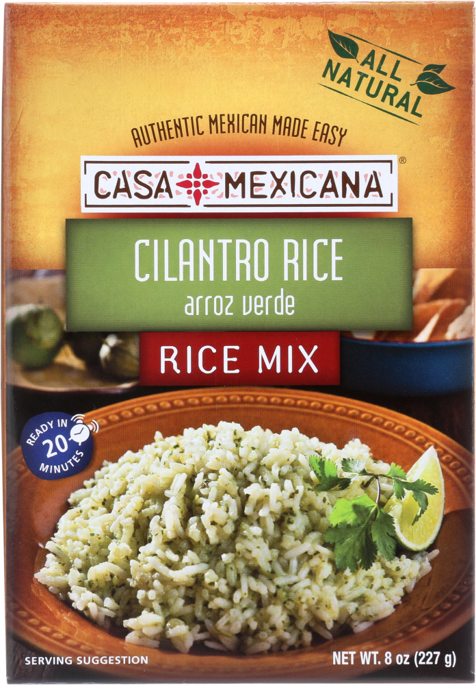 CASA MEXICANA: Cilantro Rice, 8 oz - 0854880002476