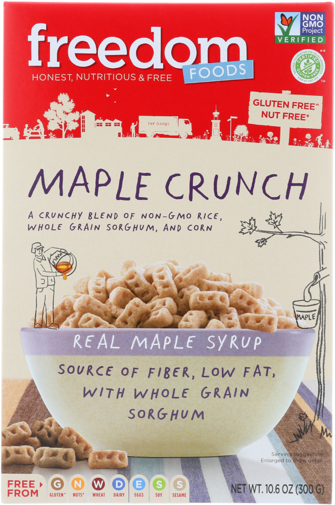 Freedom Foods, Maple Crunch - 854995003016