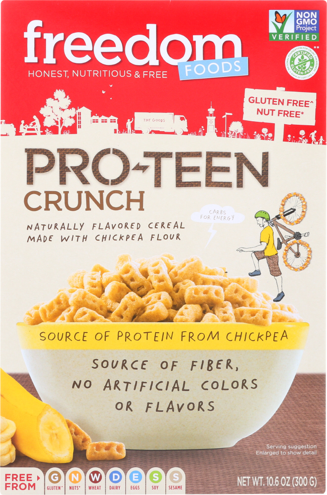FREEDOM FOODS: Pro-Teen Crunch Cereal, 10.6 oz - 0854995003085