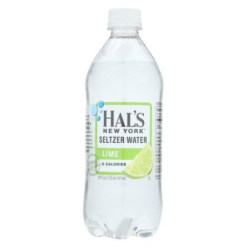 Hal's New York Seltzer Seltzer Water - Case Of 24 - 20 Fz - 855036005013