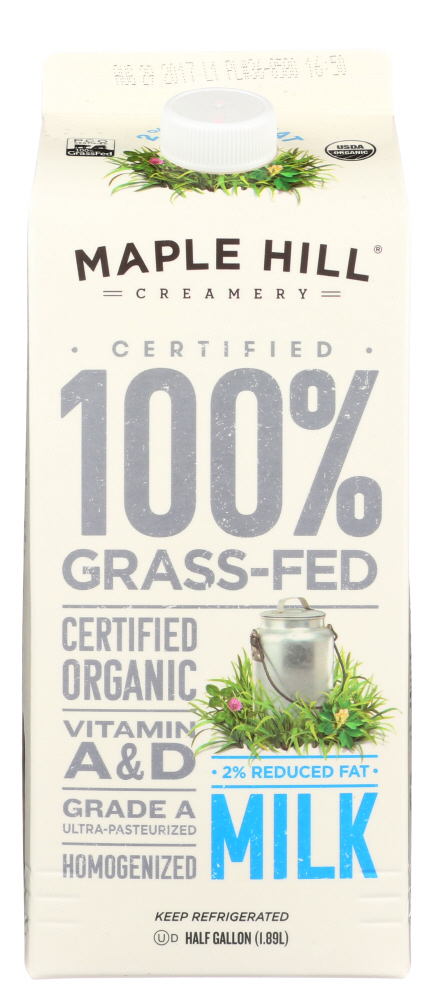 Daffodil 100% Grassfed Reduced Fat Milk, Daffodil - 855088005689