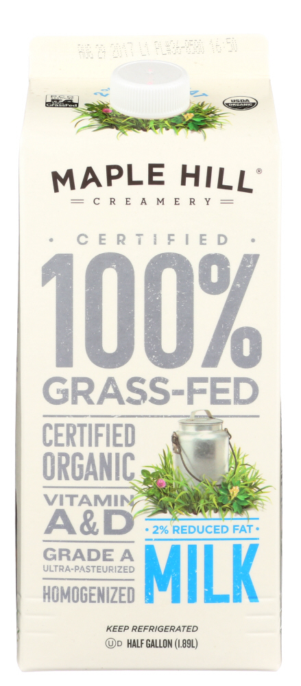 Daffodil 100% Grassfed Reduced Fat Milk, Daffodil - 855088005689
