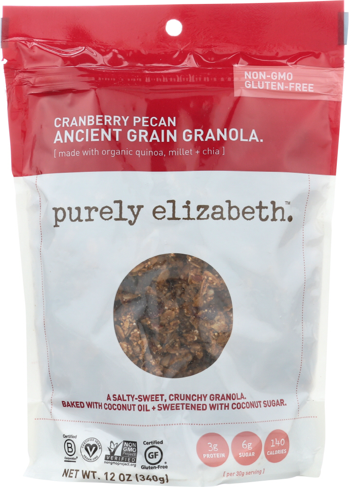 Ancient Grain Granola., Cranberry Pecan - 855140002144