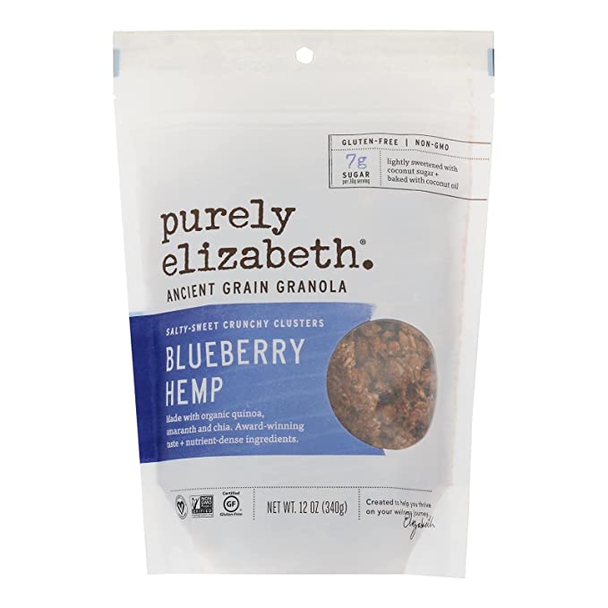 Purely Elizabeth Organic Pumpkin Fig Ancient Grain Granola Cereal, 12 Ounce - 6 per case. - 855140002151