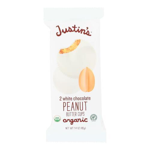 White Chocolate Organic Peanut Butter Cups, White Chocolate - 855188003578