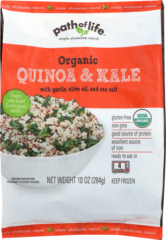 The Original Quinoa & Kale With Garlic, Olive Oil & Sea Salt - 855229005028