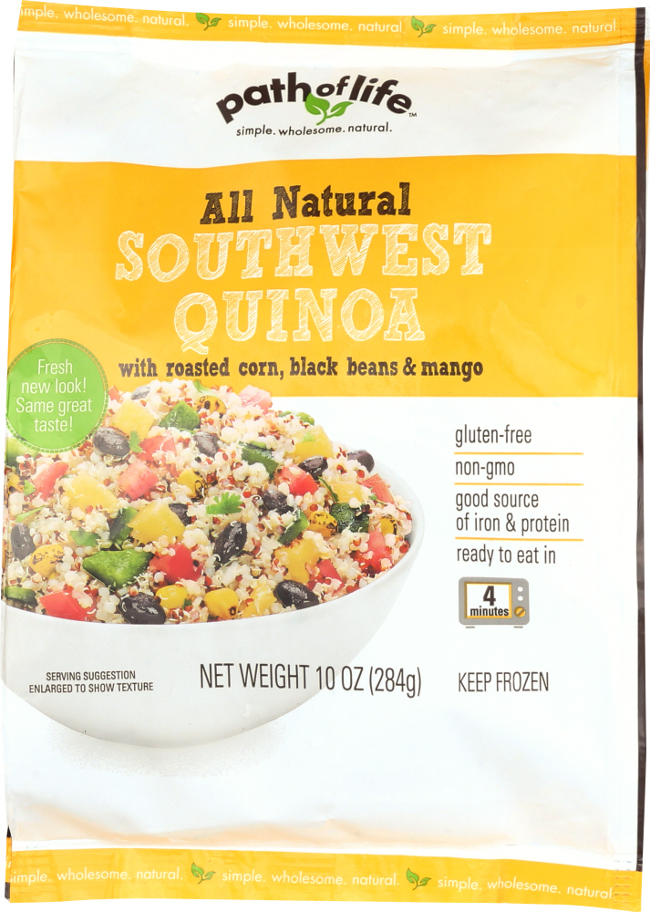 Southwest Mango Quinoa Blend With Black Beans, Fire Roasted Corn & Cilantro Lime - 855229005035