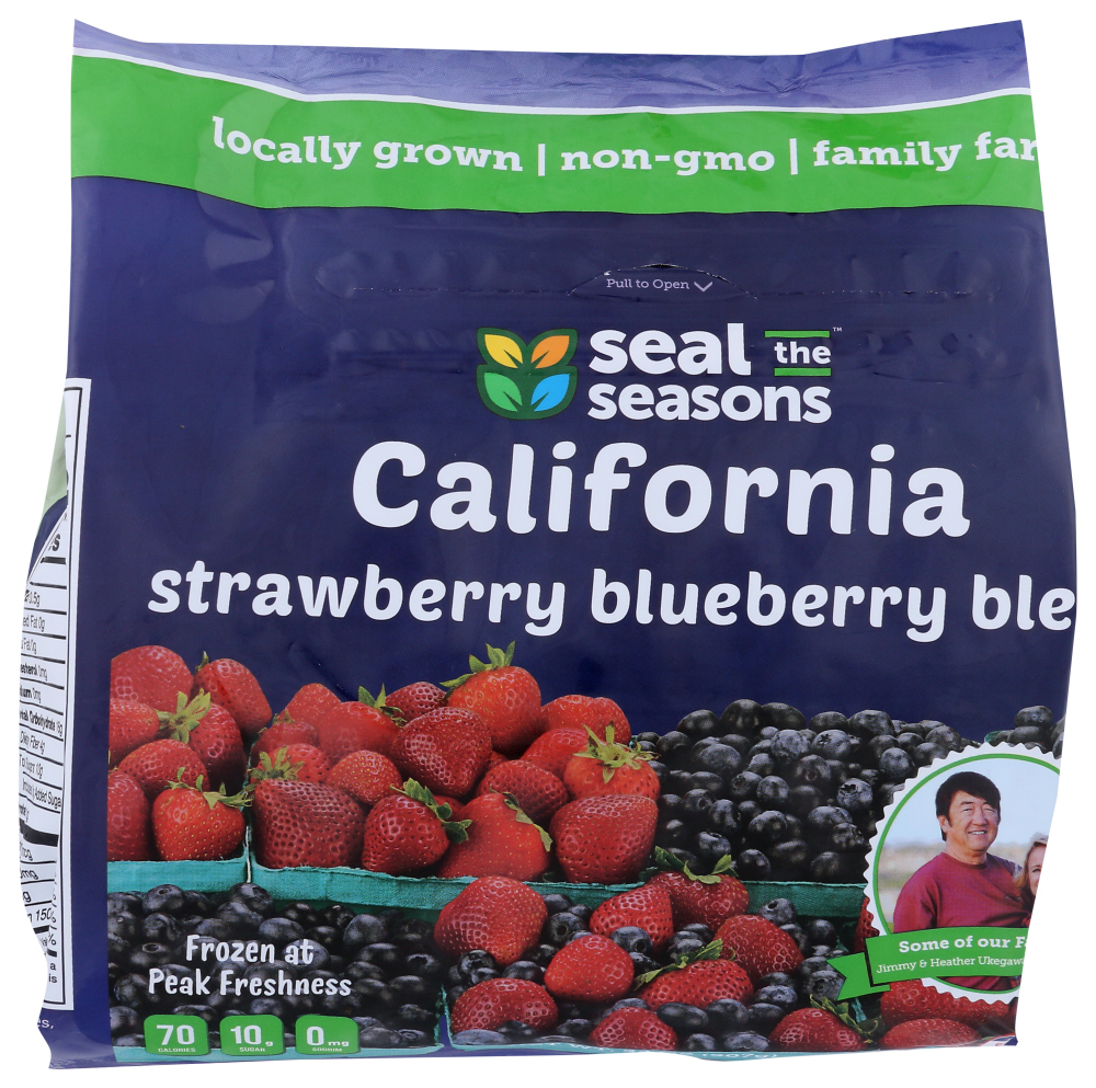 SEAL THE SEASONS: California Strawberry Blueberry Blend, 32 oz - 0855355008313