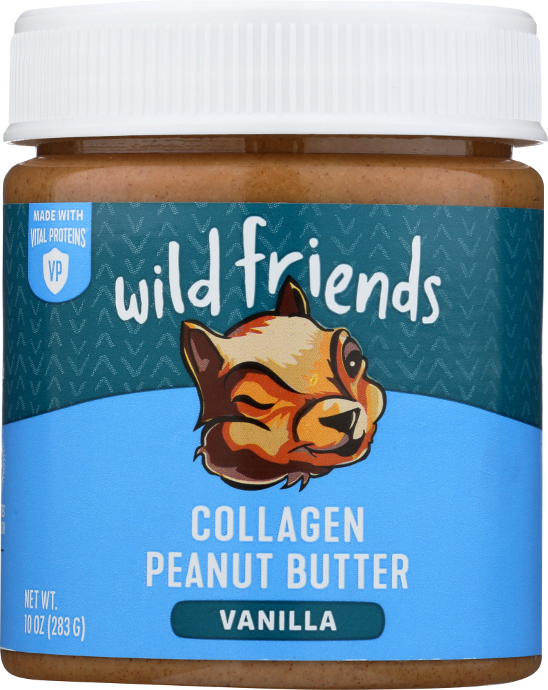Vanilla Collagen Peanut Butter, Vanilla - 855387006929