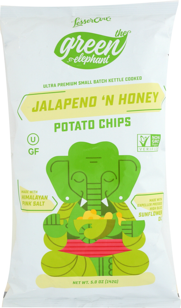 Potato Chips, Jalapeno 'N Honey - 855469006724