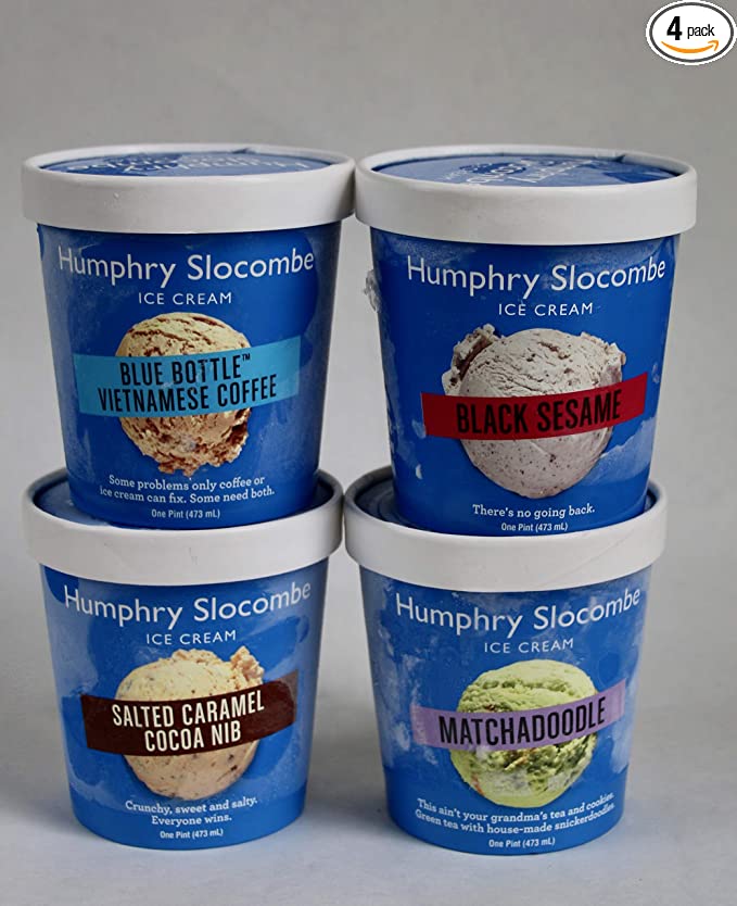  Humphry Slocombe Ice Cream, Best Seller's (4 pack)  - 855544006588