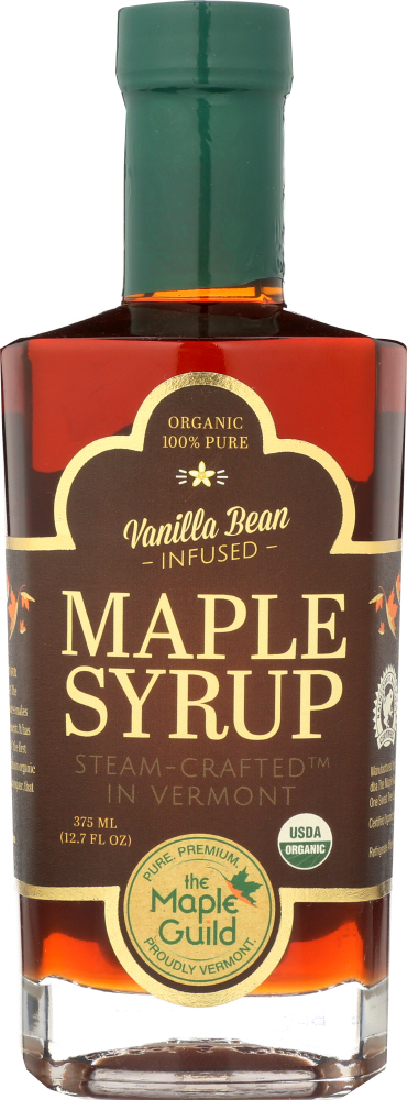 Organic 100% Pure Maple Syrup, Vanilla Bean - 855577006562