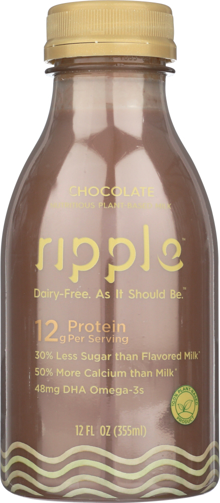 Nutritious Plant-Based Milk, Chocolate - 855643006038