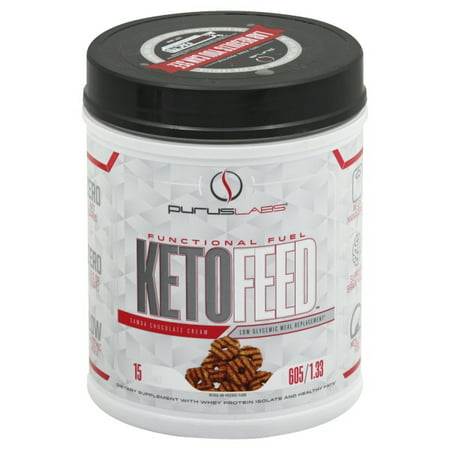 Purus Labs Keto Feed Protein - Samoa Chocolate Creme - 2lb - 855734002567