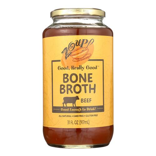 Zoup! Good Really Good - Bone Broth - Beef - Case Of 6 - 31 Fl Oz. - 855868006004