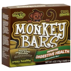 Monkey Bars Granola Bar - 855918002765