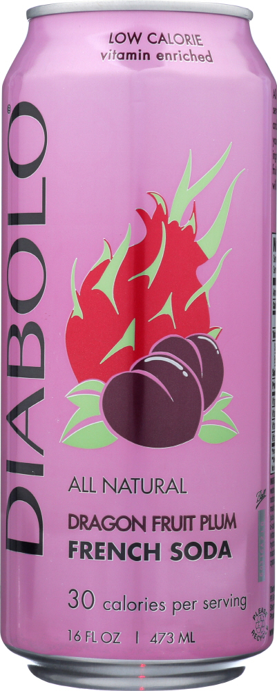 DIABOLO: Dragon Fruit Plum, 16 oz - 0855943002051