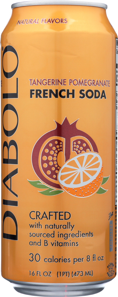 French Soda, Tangerine Pomegranate - 855943002259