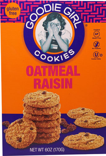 Goodie Girl Cookies, Oatmeal Raisin - 855987003267