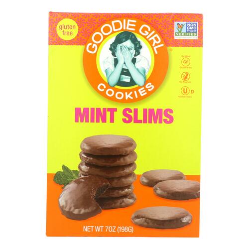  Goodie Girl Mint Slim Cookies, 7 Ounce  - 855987003373