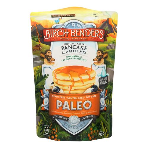 BIRCH BENDERS: Paleo Pancake Mix, 12 oz - 0856017003448