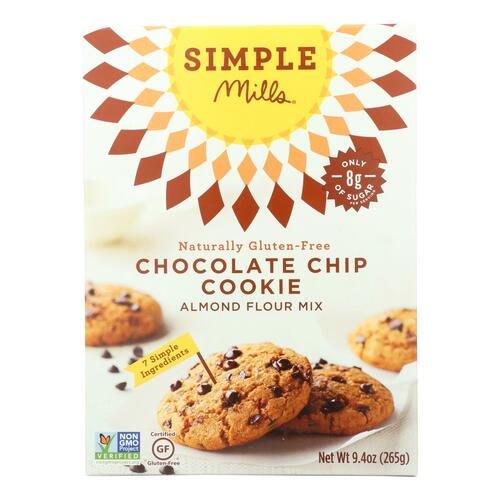 Simple Mills Almond Flour Chocolate Chip Cookie Mix - Case Of 6 - 8.4 Oz. - 856069005049