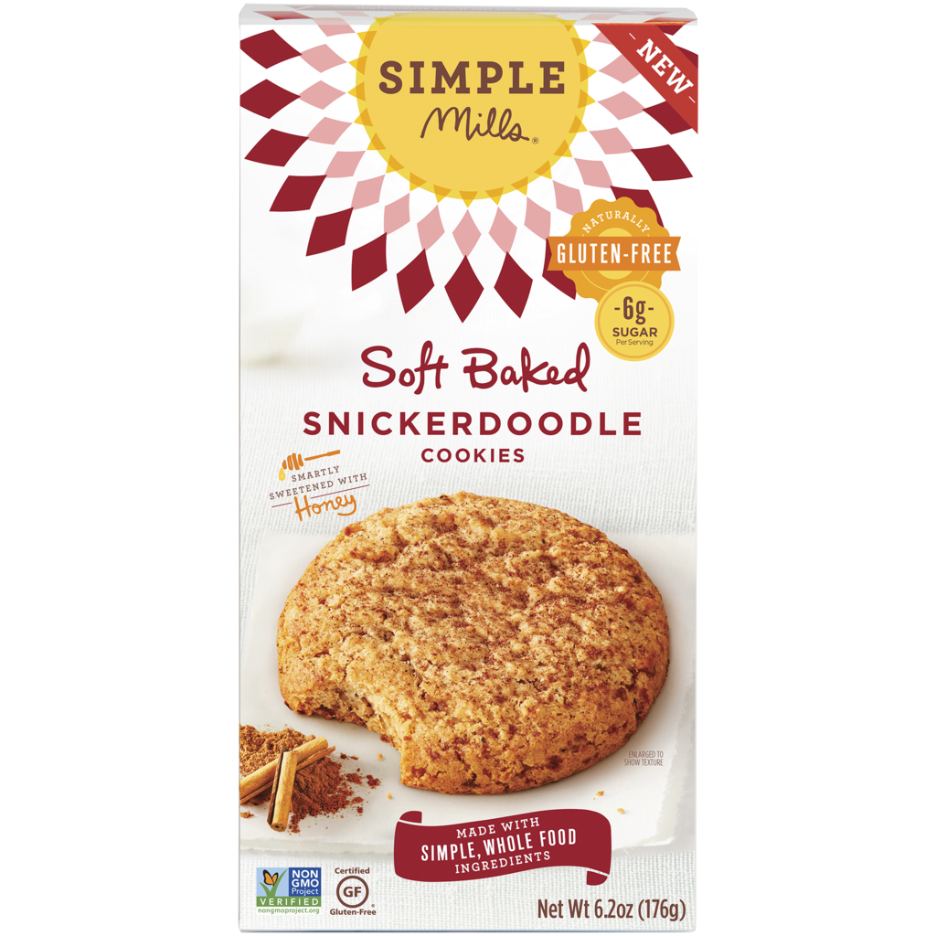Soft Baked Snickerdoodle Cookies, Honey - 856069005421