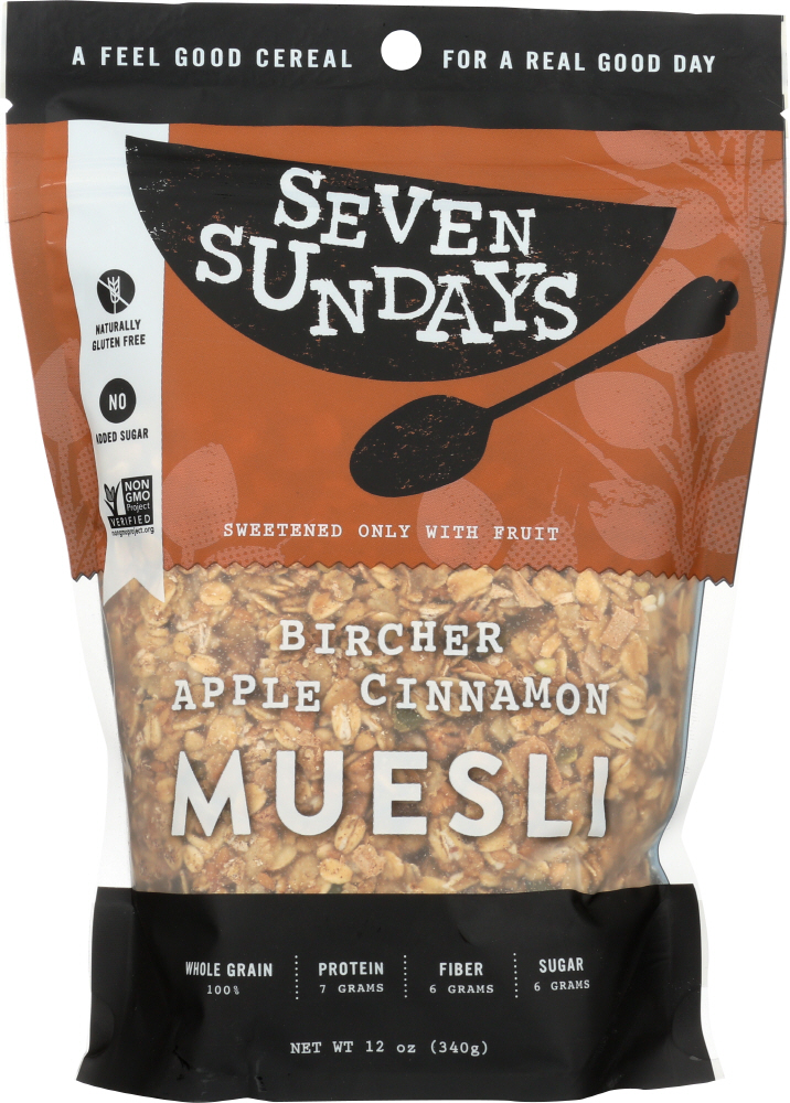 Seven Sundays, Unsweetened Bircher Muesli - 856088003163