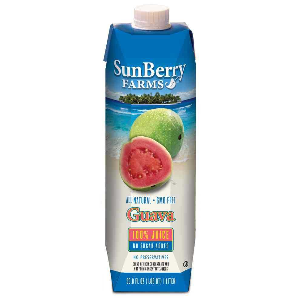 Sunberry Farms, 100% Juice, Guava - 856128004082
