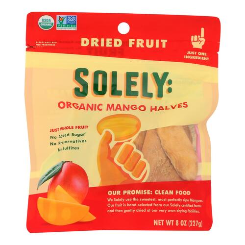 Dried Fruit Organic Mango Halves - 856261006615