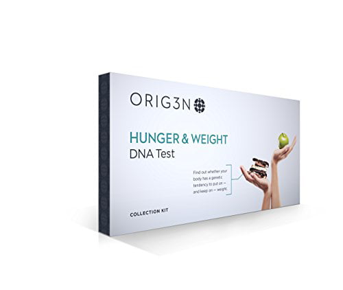 ORIG3N Genetic Home Mini DNA Test Kit, Hunger & Weight Certified Lab Report - 856268007127