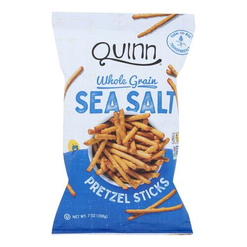 Quinn - Pretzels Classic Sea Salt - Case Of 8-5.6 Oz - 856369004445