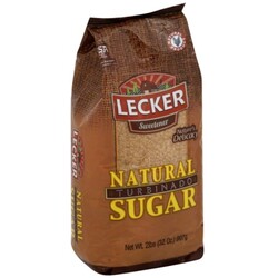 Lecker Turbinado Sugar - 856412004095