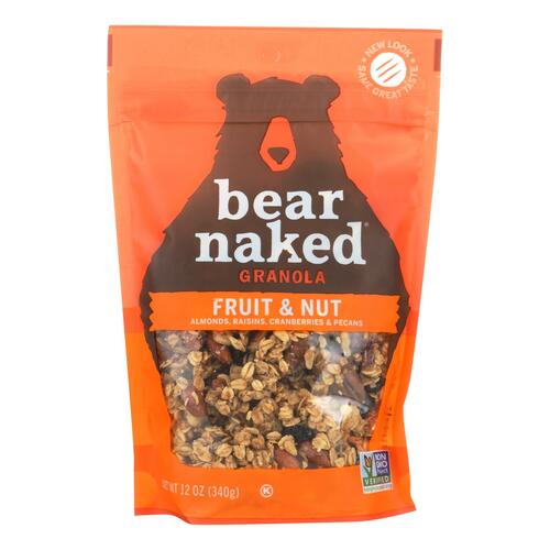 Bear Naked Cereal All Natural Granola Fruit & Nut 12Oz - sweet