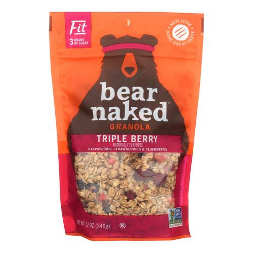 Bear Naked Granola - Triple Berry Fit - Case Of 6 - 12 Oz. - 00856416000703