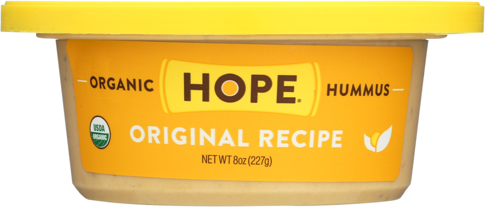 HOPE FOODS: Organic Original Recipe Hummus, 8 oz - 0856500004006