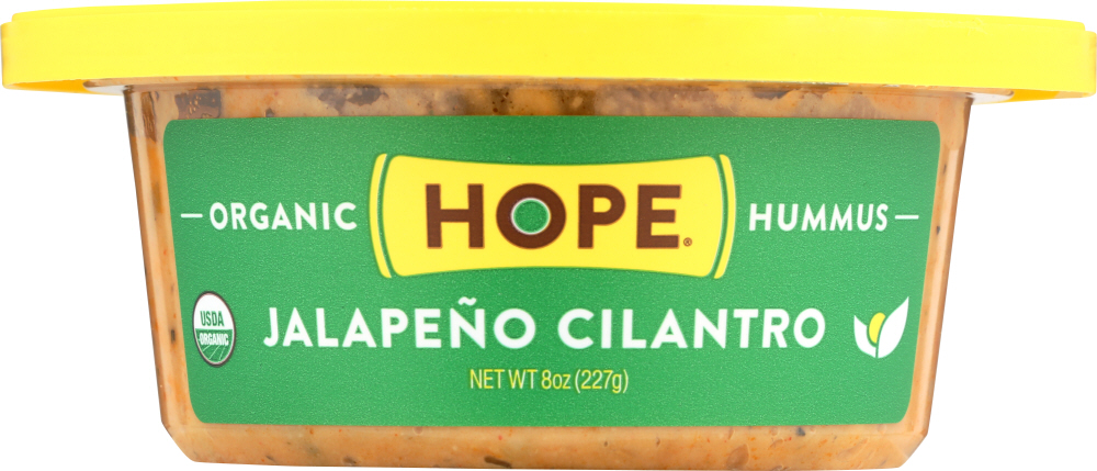 Organic Jalapeno Cilantro Hummus - 856500004044
