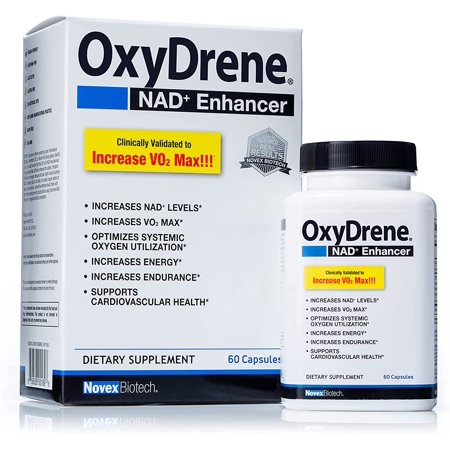 Novex Biotech Oxydrene NAD + Enhancer - 60 Capsules - 856528001735