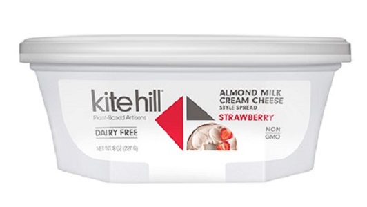 Strawberry Dairy Free Almond Milk Cream Cheese Style Spread - 856624004609