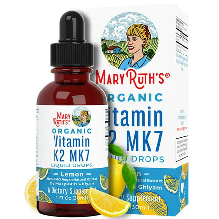 Liquid Vitamin K2 (Lemon 1oz) - 856645008020