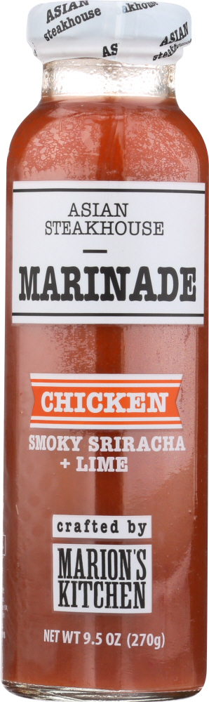 MARIONS KITCHEN: Smoky Sriracha Lime Marinade, 9.5 oz - 0856660005257