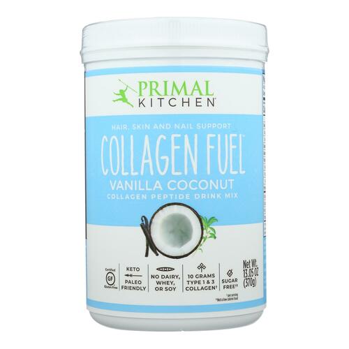 Vanilla Coconut Collagen Fuel Peptide Drink Mix, Vanilla Coconut - 856769006131