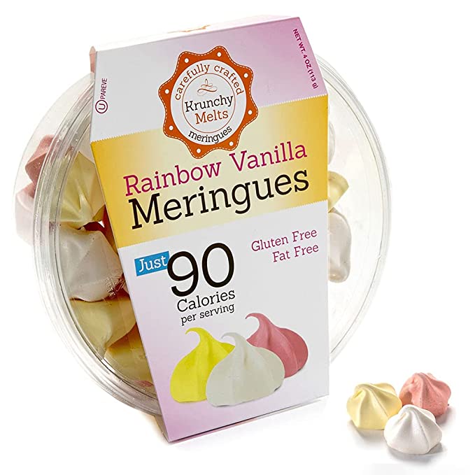 Krunchy Melts, Rainbow Vanilla Meringues - 856785003589