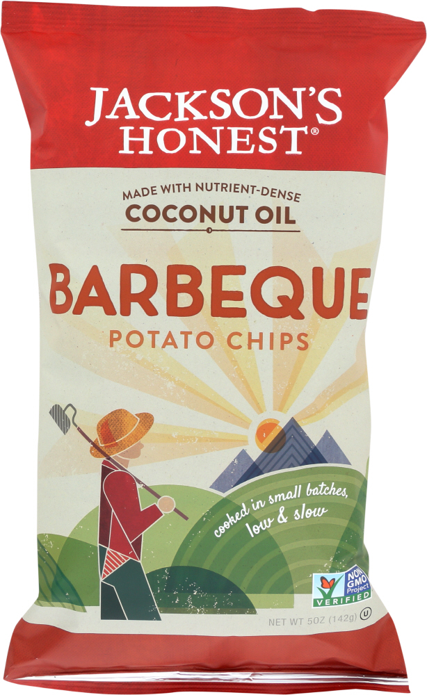 Jackson'S Honest, Potato Chips, Barbeque - 856823004189