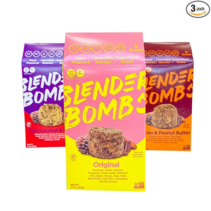  Blender Bombs 5pack TRIO (Goji, PB, OG) - 856990008577
