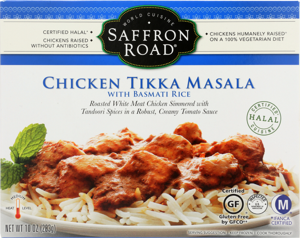 Chicken Tikka Masala With Basmati Rice Roasted White Meat Chicken Simmered With Tandoori Spices In A Robust, Creamy Tomato Sauce, Chicken Tikka Masala - 857063002003