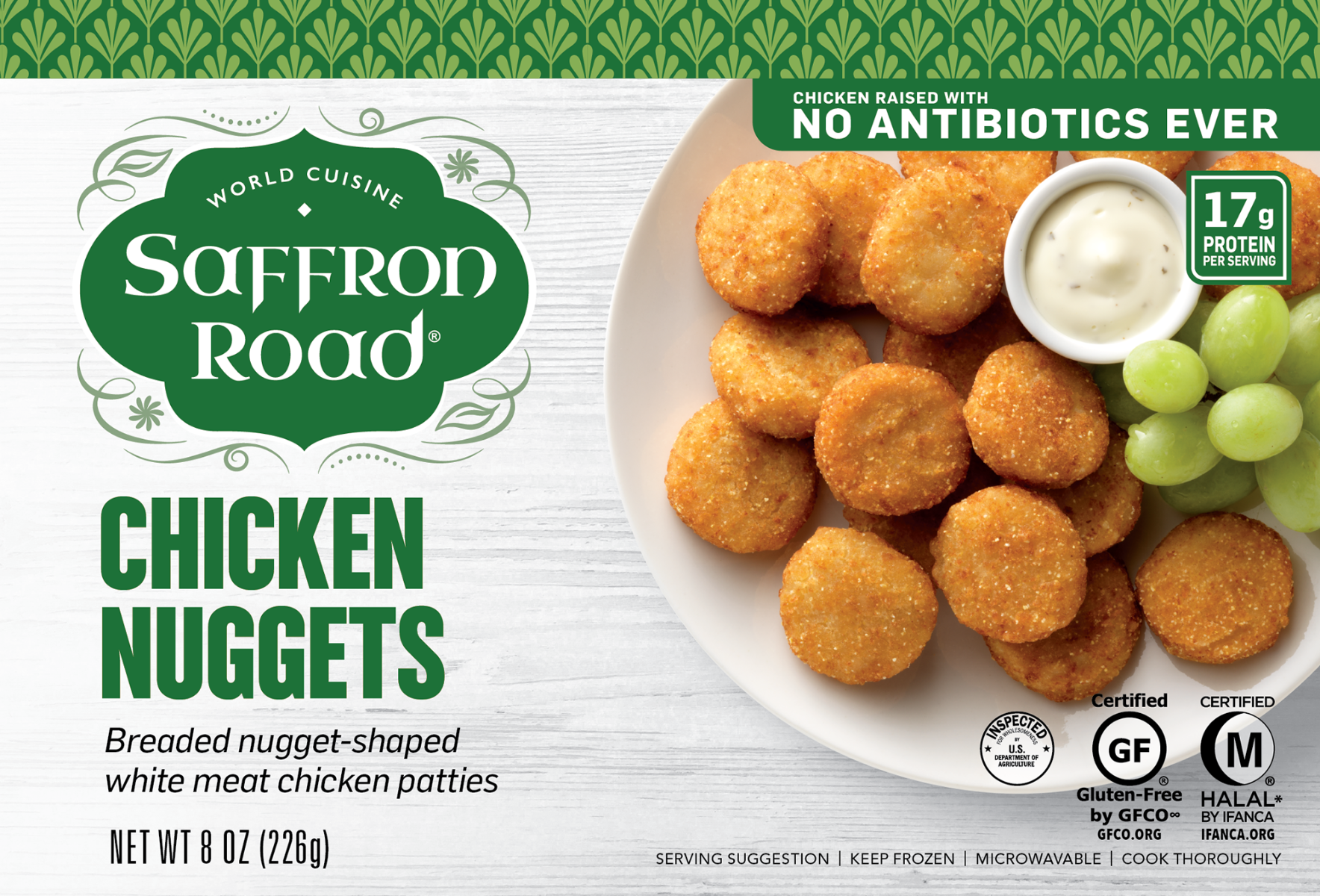 Saffron Road, Chicken Nuggets - 857063002201