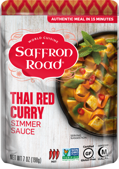 Hot Thai Red Curry Simmer Sauce, Hot Thai Red Curry - 857063002676
